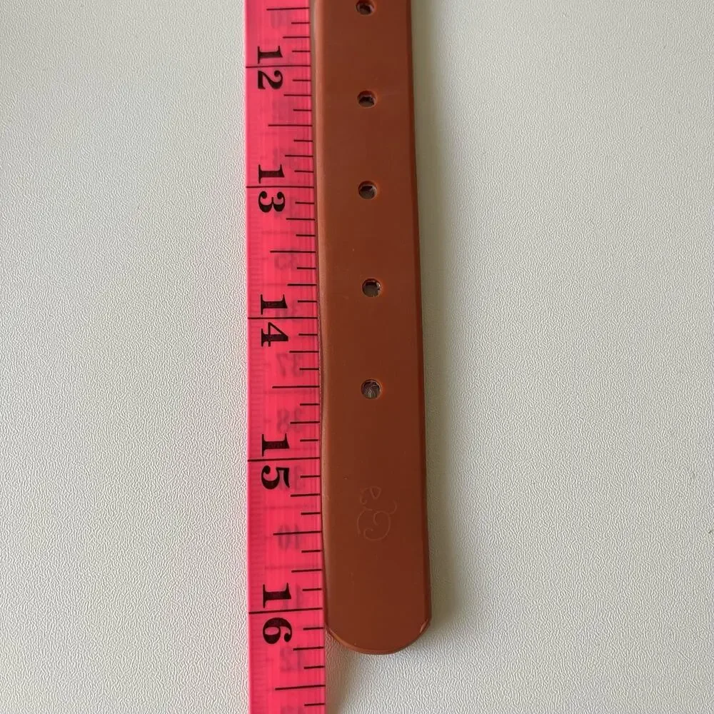Lucy & Co Terracotta Red PVC Everyday Collar (S)